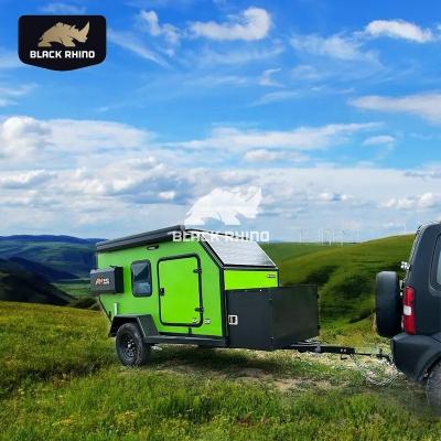 China Mini Caravan Camper Off Road Camper Trailer Lightweight Online Australian Standards Luxury Camper Van With Solar Panel Rv for sale