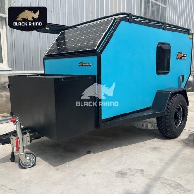 China New RV Camp Trailer Lightweight Caravans Australian Smart Camper Suitable For Family for sale