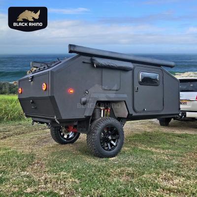 China Small Lightweight Cheap Travel Mobile Homes Motorhome Off Road Trailer Camping Camper Mini Caravan for sale