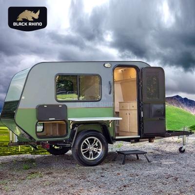 China Lightweight Miner Travel Trailer Customization RV Large Living Space Camper Caravan for sale