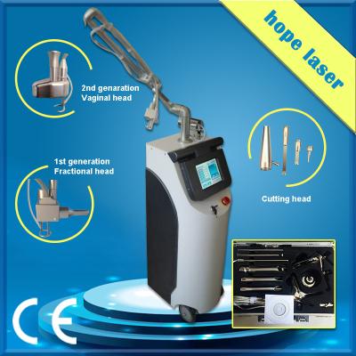 China Carbon Dioxide Co2 Fractional Laser Machine / Device 220v 50hz For Tattoo Removal for sale