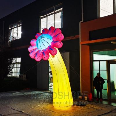 China Factory Event Customized High Quality Inflatable Flower Advertising Factory Inflatable Flower for sale