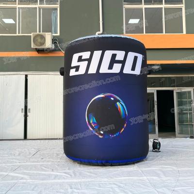 China Event or Trade Show Customized Outdoor Advertising Display Advertising Inflatable Paint Bucket for Wholesale for sale