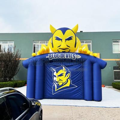 China Event Decoration Or Advertising Factory Price Customized Giant Inflatable Sports Tunnel Football Tunnel With Logo Inflatable Entrance Tunnel for sale