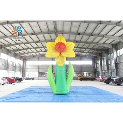 China Newest Design Inflatable Flowers Party High Quality Event Parade Decoration Inflatable Plants for sale