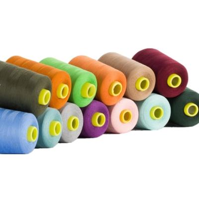 Cina Hot Selling Overlock Thread Sewing Good Stretch Sportswear 40/2 Polyester Sewing Thread in vendita