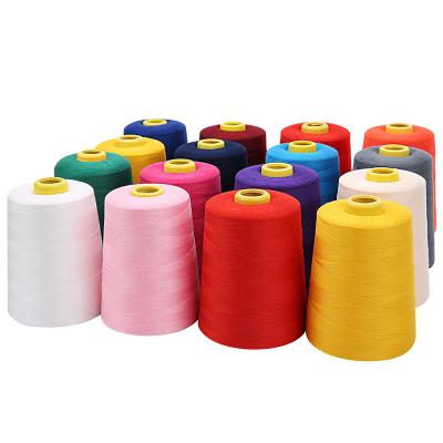 China 100% Polyester Bag Sewing Thread Spun Ne 40/2 10000 Meters Polyester Sewing Thread High Tenacity for sale