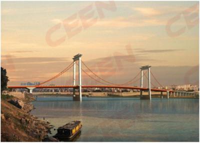 China Guigang Tongji steel girder bridge launching for concrete beam movement and positioning for sale