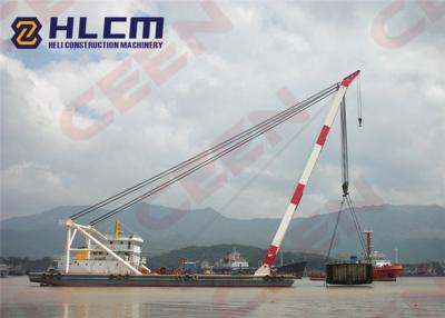 China WD350 180Ton / 300Ton Luffing Mast Crane or floating crane for heavy duty lifting for sale