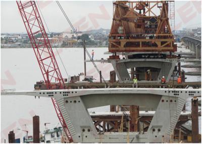 Chine Construction de lancement de pont en portique JPX75 pour la construction de pont préfabriquée à vendre