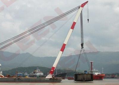 China 180Ton / 300Ton WD350  Luffing Mast Crane / floating crane for heavy duty lifting for sale