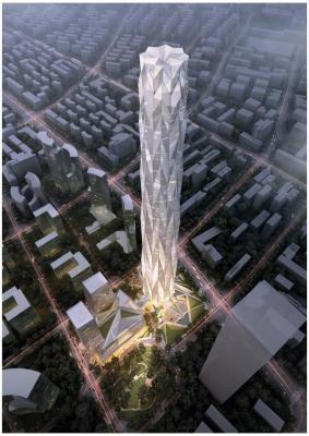 China Intelligent High Rise Building Construction for Greenland Center project for sale