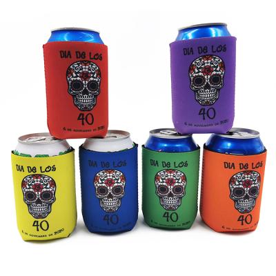 China Promotional Products Casual Stubby Holder Sublimation Can Cooler Neoprene Can Universal Cooler Box Holder for sale