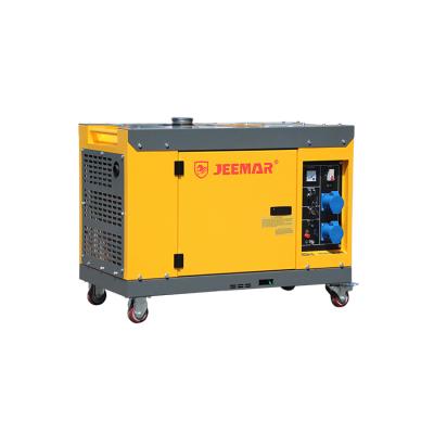 China Smallest Pretty New 6.5/6.8 KW Diesel Generator Welding Diesel Generator Set JM10000TD (211112021-01) for sale