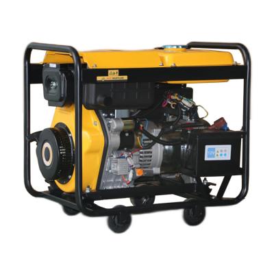 China Low Cost Diesel Engine Generator Welder Portable Welding Generator Diesel Welder JM6500EW (211112020-01) for sale