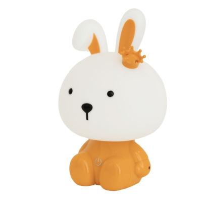 China ABS Baby Product Ideas 2021 New Touch 3D Lamp Bedroom Anime Rabbit Friendship Home Decor Led Night Light for sale