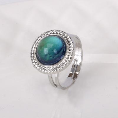 China FASHIONABLE Charm Finger Jewelry Fine Charnging Wholesale Color Resizable Mood Rings For Women for sale