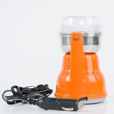 China Car Stainless Steel Blade Easy Cleaning Coffee Grinder with Car Plug High Quality Electric Coffee Grinder for sale