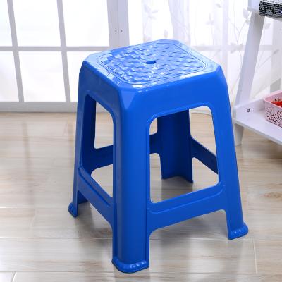 China stool home & Modern Colorful Portable Stackable Ottoman Square Plastic Stool for sale