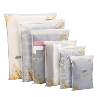 China Moisture Proof Plastic Apparel Zipper Lock Bags Clothes Package Bags For Packaging Online Shopping for sale