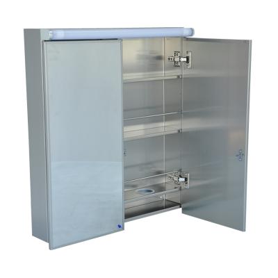 China Factory Use Stainless Steel Marine Mirror Moisture Proof Led Cabinet For Boat for sale