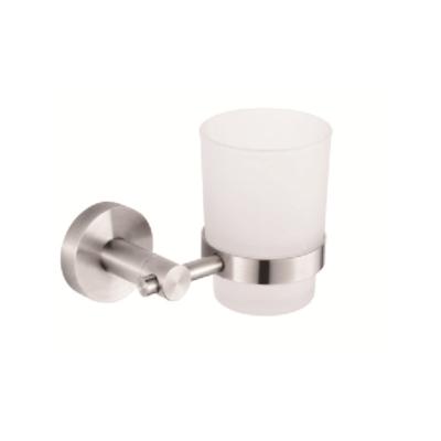 China Modern Marine Hardware Stainless Steel Tooth Cup Holder Single Surface Brushed Stainless Steel for sale