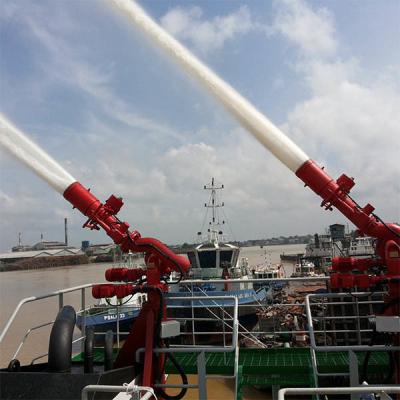 China CCS, BV, ABS Approved 300-2400m3/h Stainless Steel FiFi System Fire Fighting Water Monitor for sale