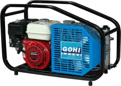 China 30Mpa 100L/min SCBA, EEBD Refilling Electric, Petrol Air Compressor for sale