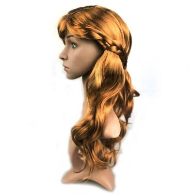 China Princess Girl Wigs Movie Hair Decoration Accessories Kids Halloween Cosplay Costume Kids Wig TV for sale