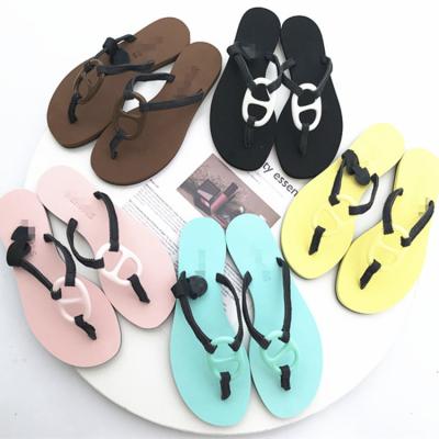 China 2021 Summer Anti-slippery Shoes Fashion Ladies Flip Flop Beach Slippers Women Lady Summer Shoes EVA Shoes Latest For Girl for sale