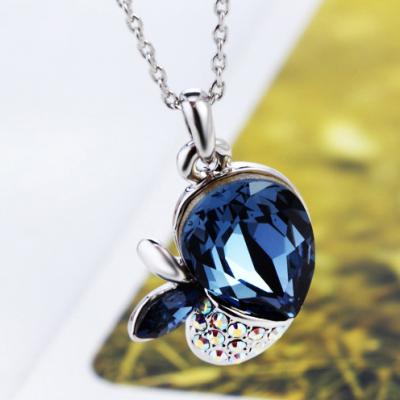 China Ref No.: 107007 Love flowers necklaces birthstones jewellery online buy jewelry crafts for sale