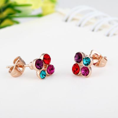 China Ref No.: 406016 Dot love knot Earring artificial jewellery shopping online banana jewelry for sale