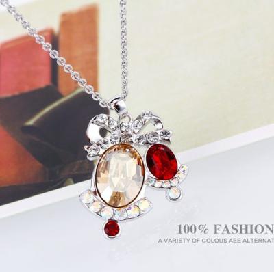 China Ref No.: 109023 Christmas bells Necklace  jewellery suppliers wholesale wholesale cosmetic jewelry for sale