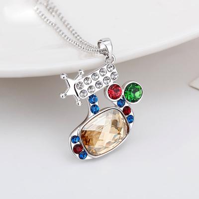 China Ref No.: 140260 Christmas lucky socks Necklace online jewellery melbourne wholesale jewelry and handbags for sale