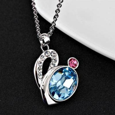 China Ref No.: 140614 Princess Rabbit Necklace online stone jewellery wholesale jewelry town for sale