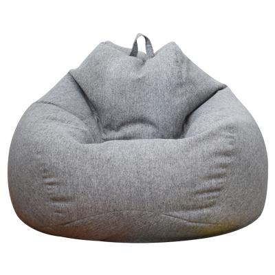 China Amazon Foldable Hot Selling Bean Bag Chairs Cute Outdoor Chair Sofa Cover Without Filler for sale