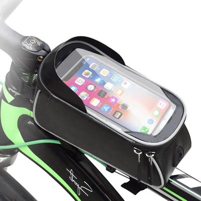 China 100% 2020 Hot Sales Bicycle Rainproof Bike Frame Phone Bag Eco-friendly Bicycle Recycling Bags for sale