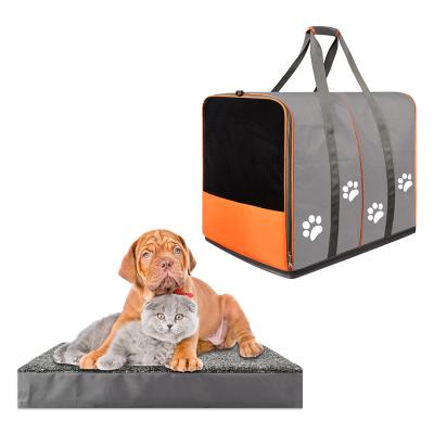 China Portable Factory Direct Hot Selling Amazon Pet Foldable Pet Bag Eco-Friendly Carrier Bag for sale