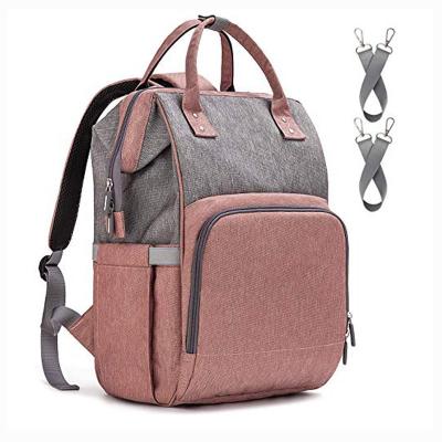 China 100% Waterproof Eco-friendly Portable Diaper Bag Backpack Travel Baby Diaper Bag Mother Baby Bags for sale