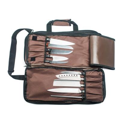 China 100% Premium Eco-Friendly Chefs Kitchen Knives Knife Bag Set with Carry Bag Knife Storage Bag for sale