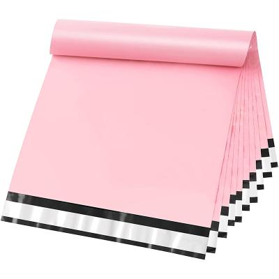 China Recyclable Self Seal Mailers Pink Tearproof Bags And Waterproof Chic Mailing Envelopes Packaging Bags For Clothing Supplies Shipping for sale