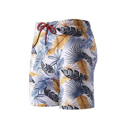 China UV Protection Mens Beachwear Summer Size Floral Print Men Plus Shorts Briefs Beachboard Mens Surfing Trunks for sale