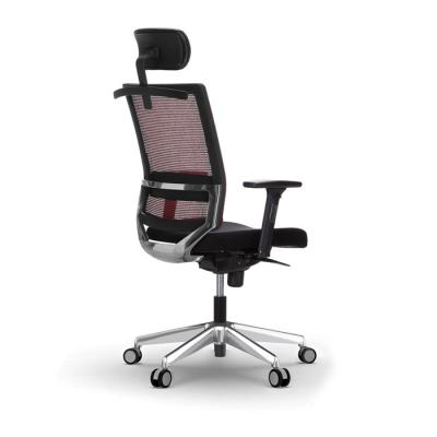 China (Height) Good Quality Korea Mesh Back 4D High Armrest BIFMA Adjustable Swivel Office Manager Ergonomic Chair Chair for sale