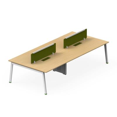 China ONLEAD New Release Convertible Opening Workstation Modern Modular Computer Desk Staff Table With Screen for sale