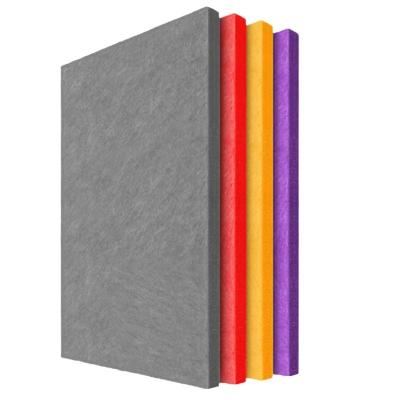 China Modern New Arriving High Density PET Felt Acoustic Panels Sound Absorbing Material Polyester Fiber Wall Panels For School for sale