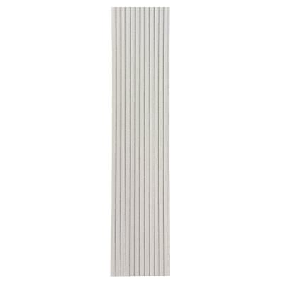 China Modern Apartment Interor Akupanel Wall And Ceiling soundproof Pet And Wood Veneer mdf wood slatted wall Acoustic Panel for sale