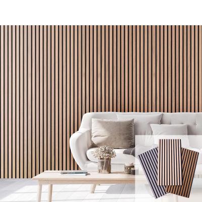 China Modern Akupanel Nature Veneer Wooden Slat Acoustic Wall Panels Soundproof Wall Panel Acoustic Slat Wood Panels null for sale