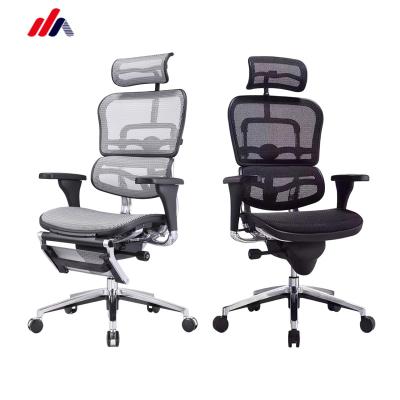 China (Size) 3D Office Chair Ergonomic Adjustable Lumbar Support Adjustable Office Chair Director Chairs For Office Home for sale