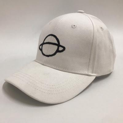 China JOINT Custom Embroidery White Panels Cotton Mens 6 Golf Baseball Hats Sports Hats for sale