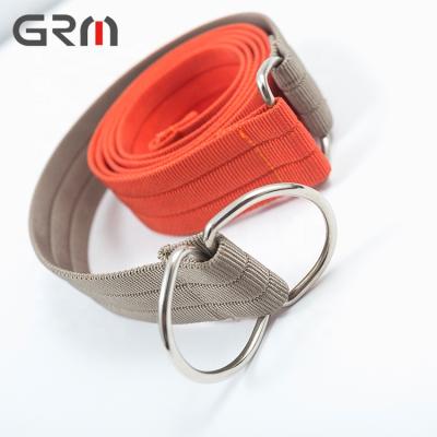 China Fashion News Double D Ring Nylon Polyester Fabric Textile Eco-friendly Web Women's Custom Canvas Belt Woman for sale